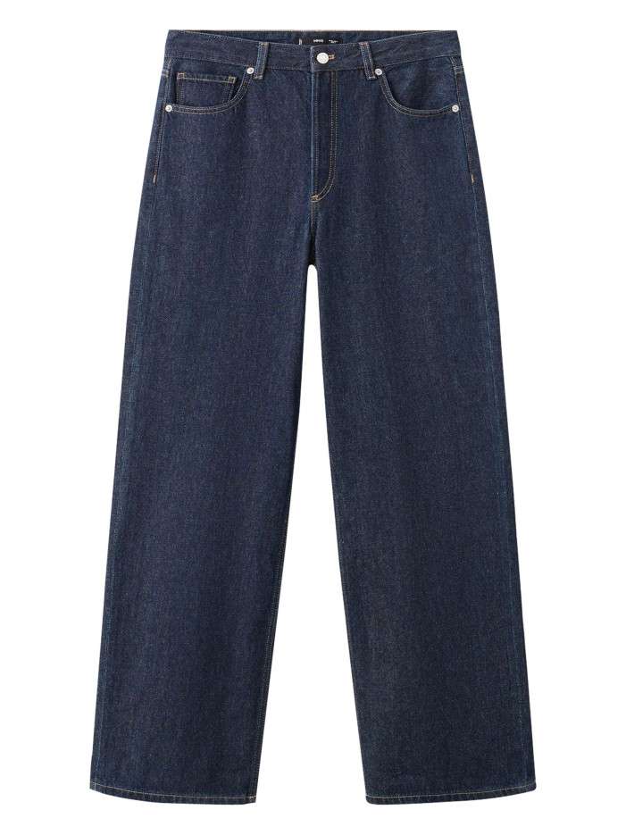 Jean en coton bleu indigo...