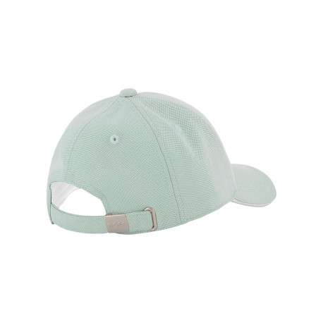 Casquette vert d'eau en maille mesh pourvu du nom de la marque - Image 2