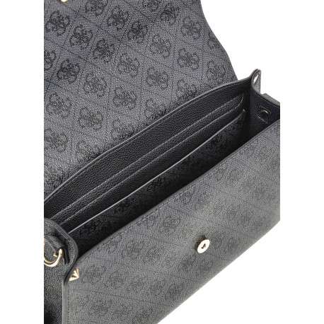 Sac à bandoulière anthracite pourvu d'une bandoulière plate amovible et réglable - Image 3