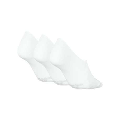 Lot de 3 paires de chaussettes blanches unies tailles basses - Image 2