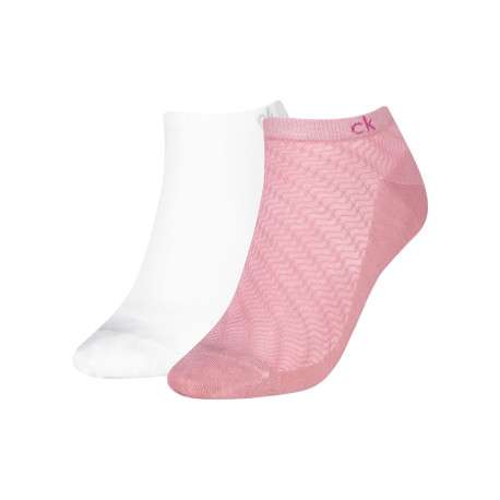 Lot de 2 paires de chaussettes multicolores unies tailles basses