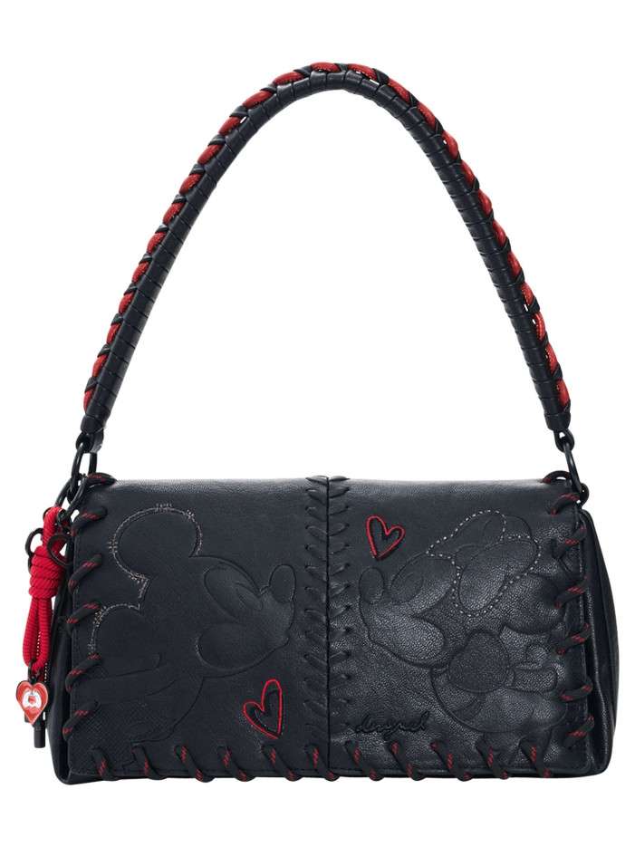 Sac bandouliere noir à...