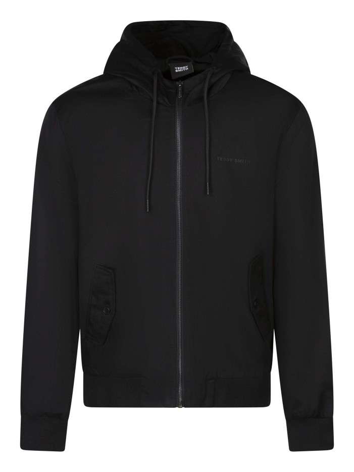 Blouson noir à coupe...
