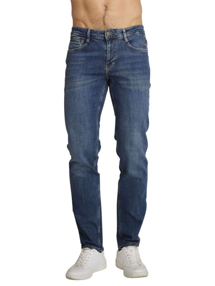 Pantalon chino en coton...