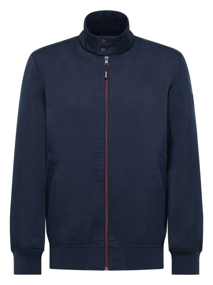 Blouson marine uni avec une...