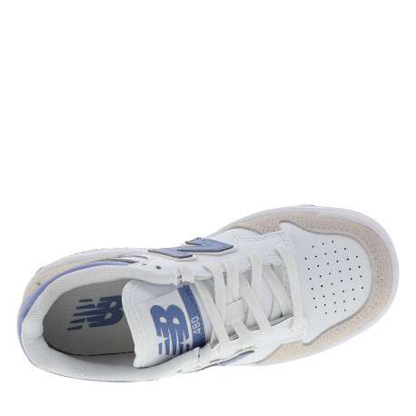 Baskets running blanches avec des talons plats et des lacets plats - Image 4