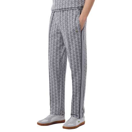 Pantalon jogging gris à coupe slim pourvu d'une taille élastique - Image 3