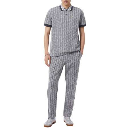 Pantalon jogging gris à coupe slim pourvu d'une taille élastique - Image 5