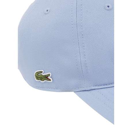 Casquette en coton bleue pourvue d'une fermeture strapback à l'arrière - Image 4