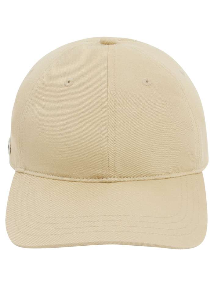 Casquette en coton beige...