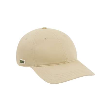 Casquette en coton beige pourvue d'une fermeture strapback à l'arrière - Image 2