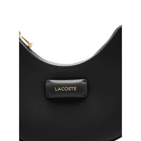 Sac porté épaule noir forme banane pourvu d'une bandoulière amovible - Image 5