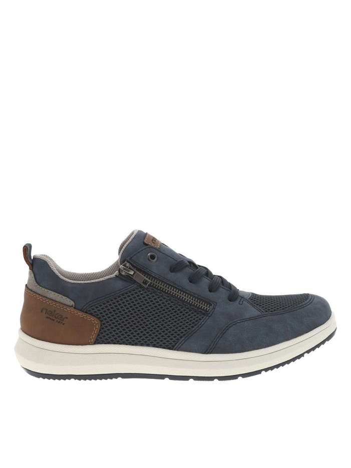 Sneakers bleu marine à...