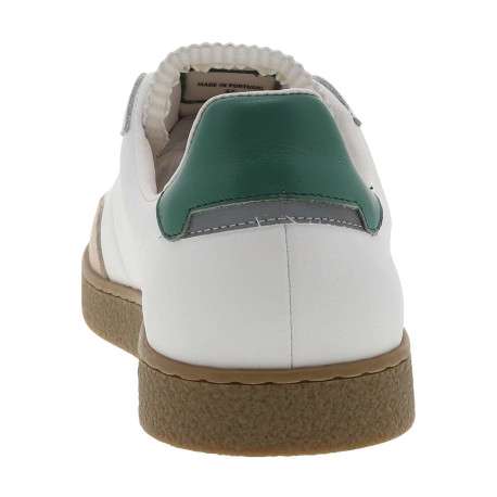 Tennis Lumbo en cuir blanches avec un patch de la marque sur la languette - Image 6
