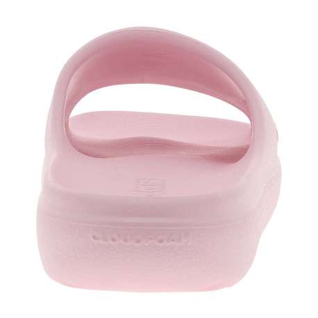 Claquettes roses à talon plat avec le logo de la marque embossé dans la semelle - Image 6