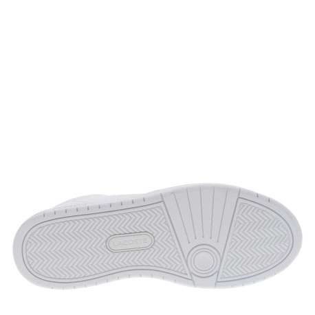 Tennis Court Ace en cuir blanches à talon plat avec des lacets - Image 5