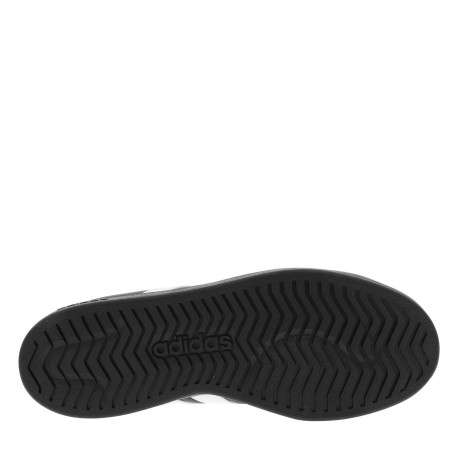 Baskets noire à talon plat avec des lacets et un revêtement en grain - Image 5