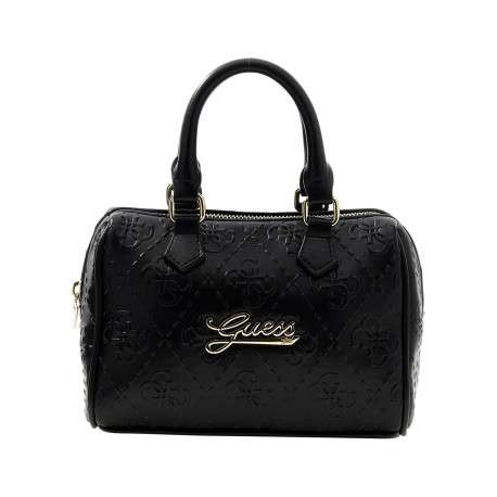 Sac à bandoulière amovible noir pourvu du logo de la marque à l'avant - Image 5
