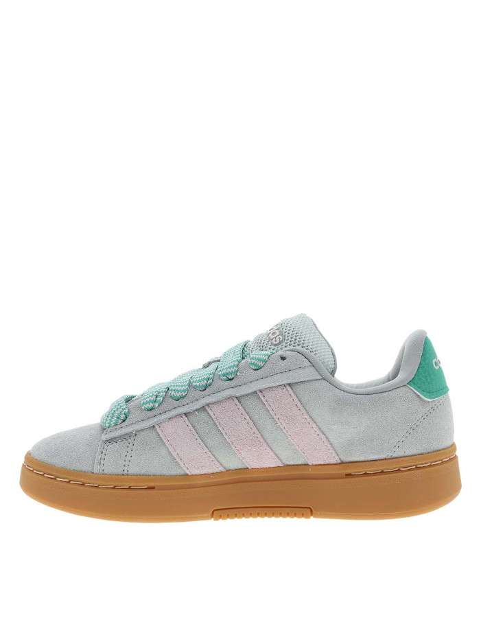 Baskets tennis en cuir vert...