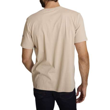 T-shirt en coton beige à coupe droite orné d'un imprimé de voiture - Image 2