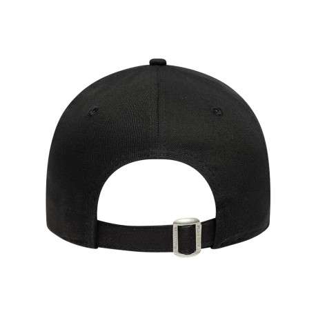 Casquette en coton noire avec motif animalier et fermeture strapback - Image 2