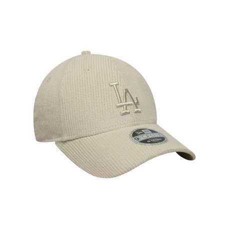 Casquette en coton écrue unie avec une fermeture à strapback - Image 3