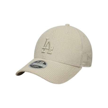 Casquette en coton écrue unie avec une fermeture à strapback - Image 4