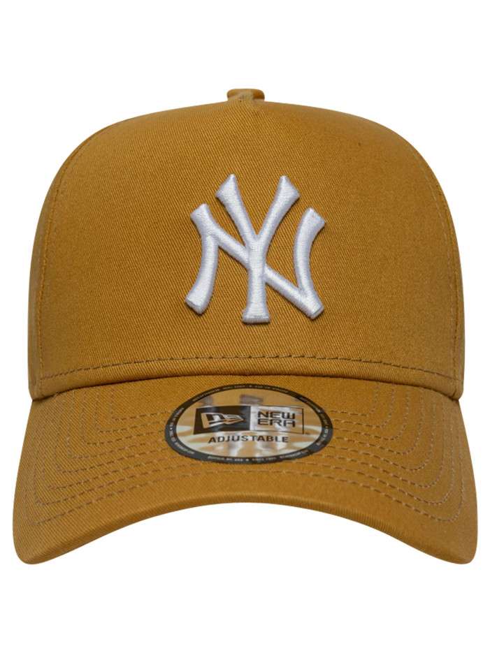 Casquette en coton jaune...