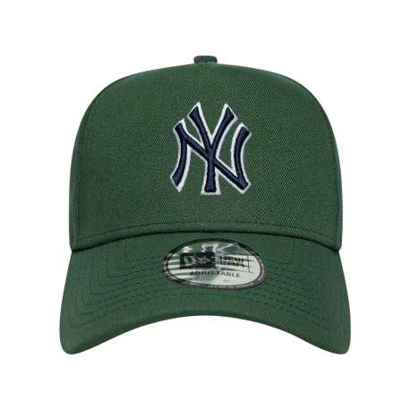 Casquette verte unie en forme carrée avec une fermeture snapback