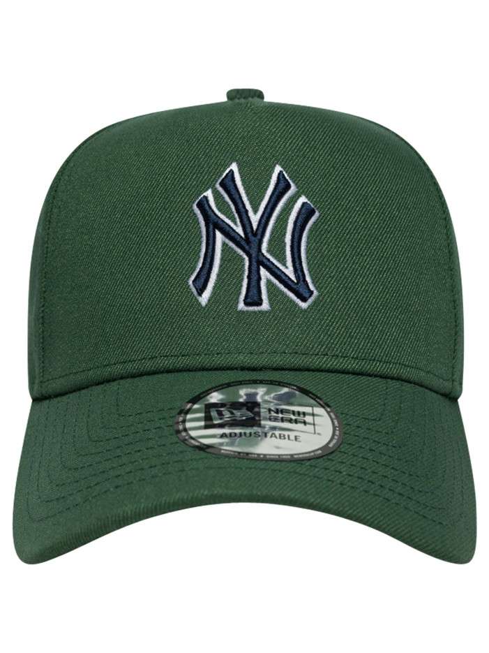 Casquette verte unie en...