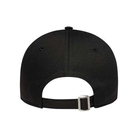 Casquette en coton noire à motif animalier et fermeture strapback - Image 2