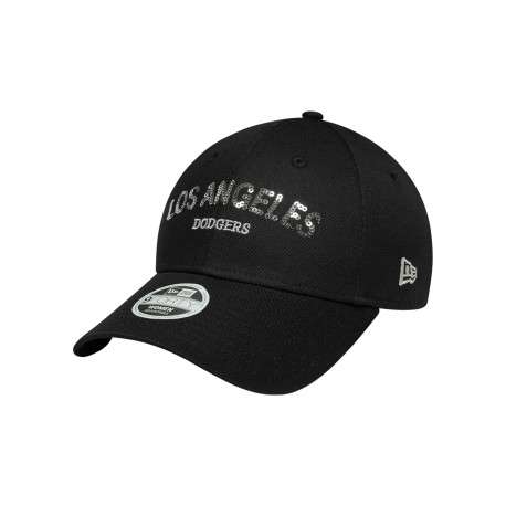Casquette en coton noire unie avec une fermeture à strapback - Image 4