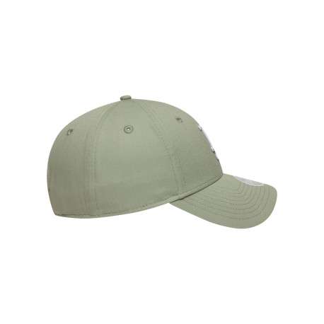 Casquette en coton verte à motifs avec une fermeture strapback - Image 7