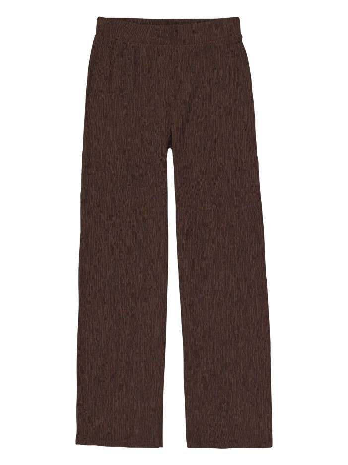 Pantalon chino brun uni...