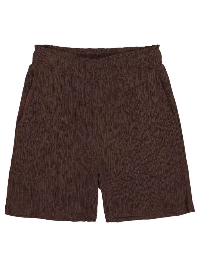 Short chino brun uni pourvu...