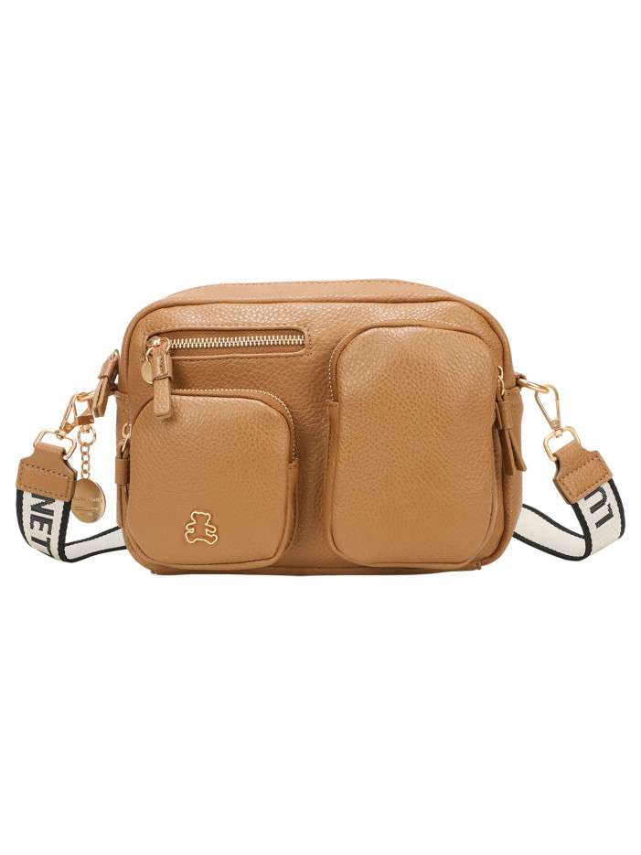 Sac camel en matière...