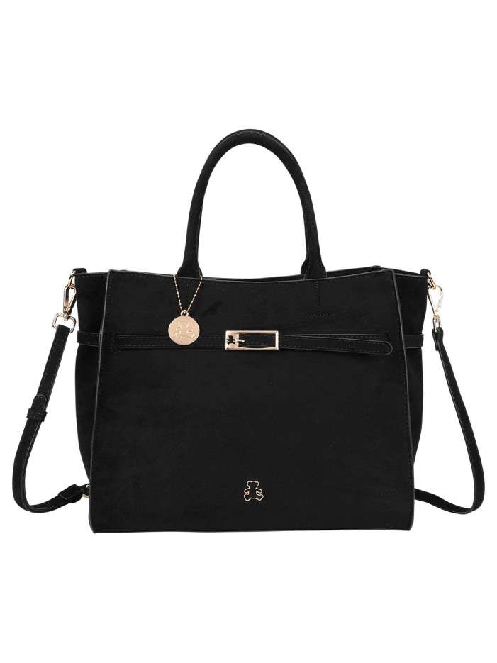 Sac porté épaule noir effet...