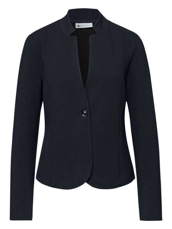 Gilet marine uni pourvu...