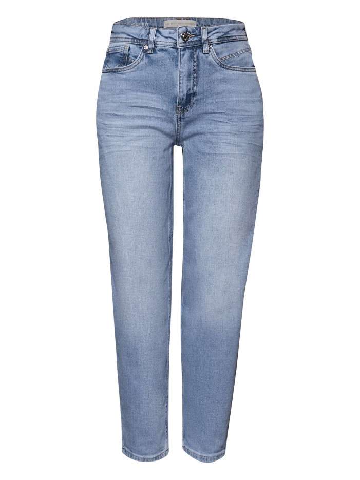 Jean en coton stone uni...