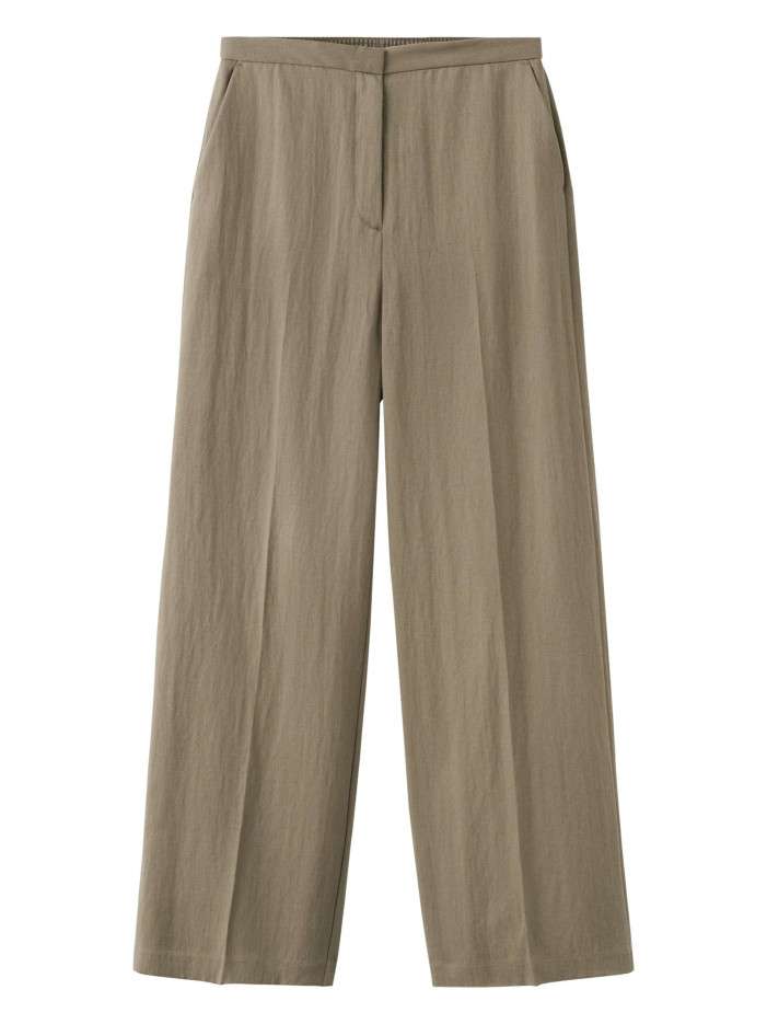 Pantalon chino kaki uni...