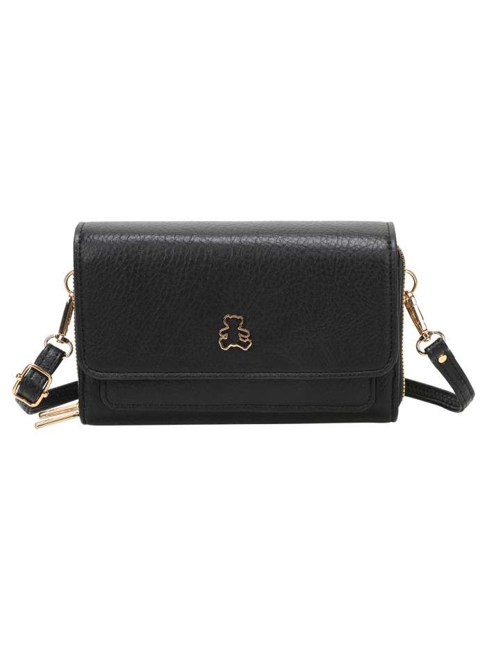 Sac à bandoulière noir uni...
