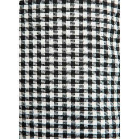 Short chino noir à coupe droite pourvu d'une fermeture boutonnée - Image 2