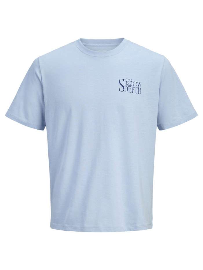 T-shirt en coton bleu ciel...