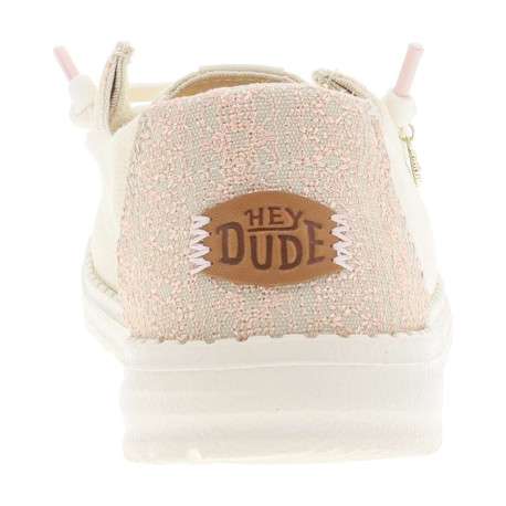 Mocassins beiges avec un talon plat et une fermeture à slip-on - Image 6