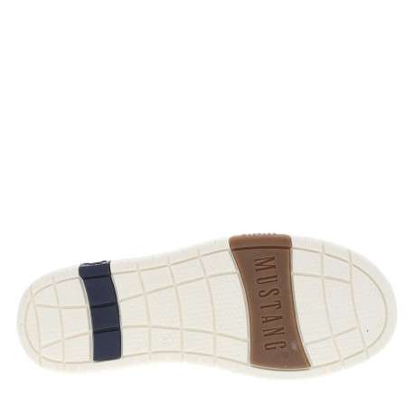 Baskets bleu marine à talon plat avec une fermeture à slip-on - Image 5