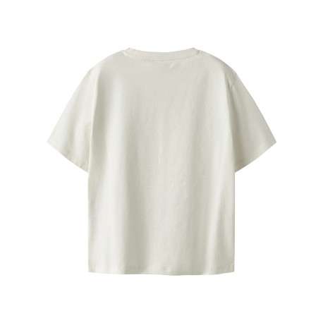 T-shirt en coton blanc uni pourvu d'un col rond et d'un imprimé pokémon - Image 2