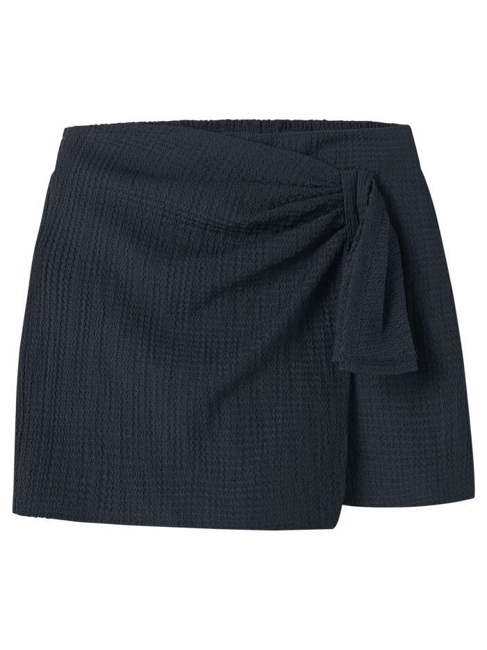 Jupe-short en coton mélangé...