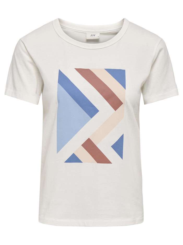 T-shirt en coton blanc...