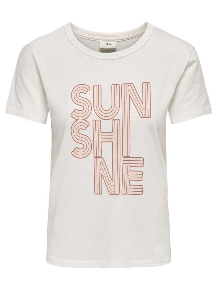 T-shirt en coton blanc...