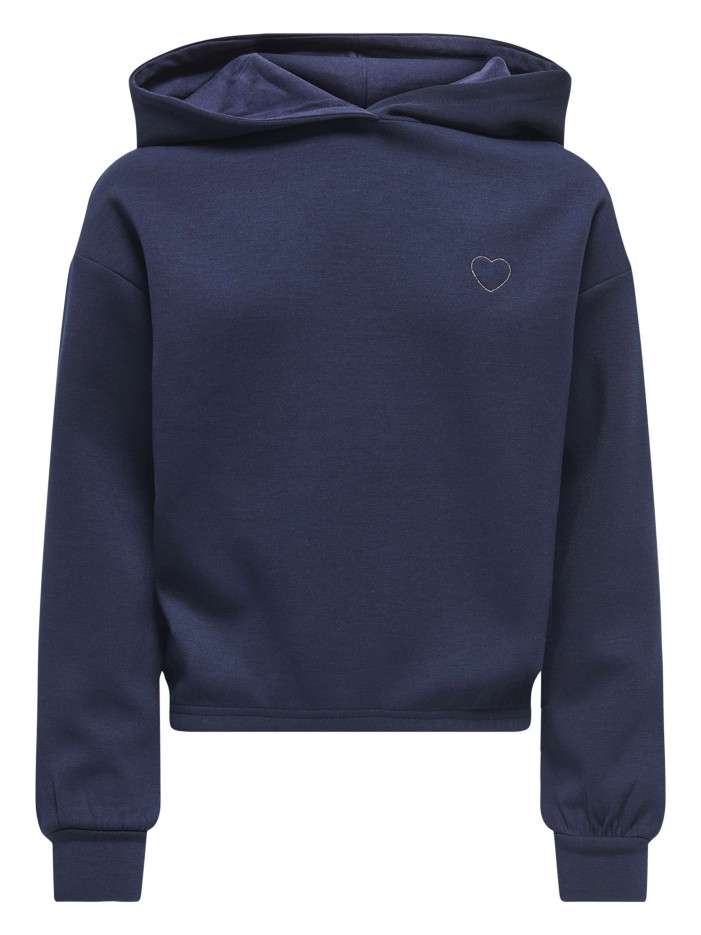 Sweat marine uni pourvu...